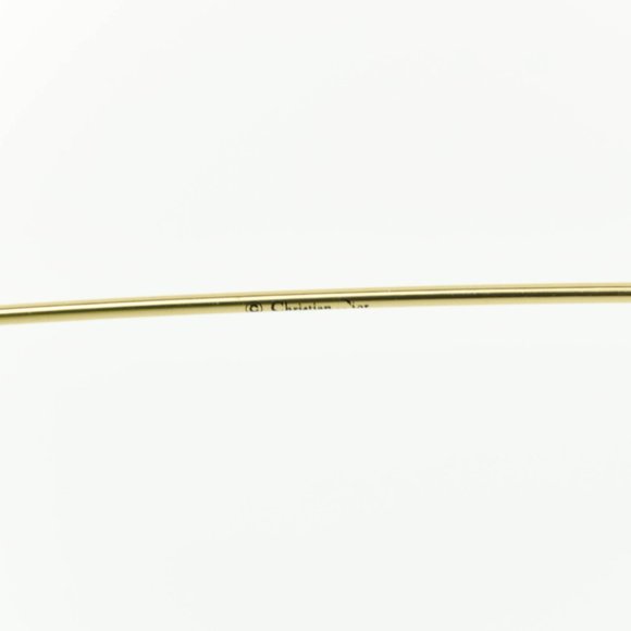 DIOR "Stellaire2" Gold Metal CD Logo Sunglasses mp - Picture 8 of 10